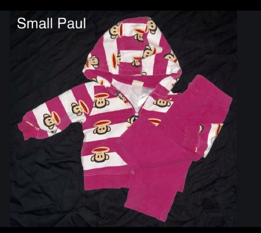 Nwot Curious George Baby Outfit Size 0-3 Months